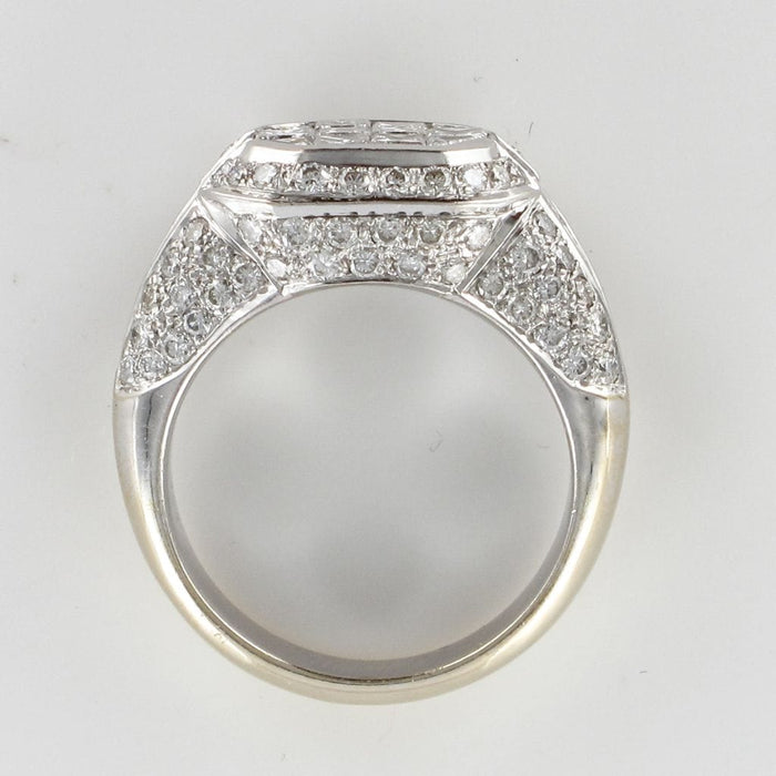 Bague 51 Bague diamants princesses 58 Facettes 01-186-1895002-51