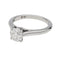 Bague 50 Bague Cartier "1895" solitaire diamant 0,81 carat, platine. 58 Facettes 30391