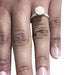 Ring 53 Solitaire diamond 2,09 carats gold and platinum. 58 Facettes 30489