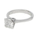 Ring 52 1,01 carat diamond solitaire ring in white gold. 58 Facettes 30369