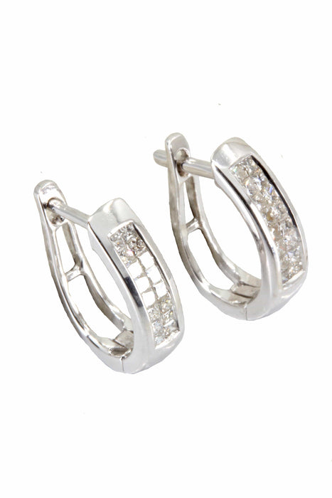 Boucles d'oreilles Boucles d'oreilles diamants 58 Facettes