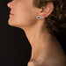 Earrings Art deco sapphire diamond earrings 58 Facettes 17-047
