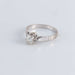 Ring 56 Solitaire ring white gold Diamond 0.50ct 58 Facettes FM86