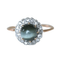 Bague Bague marguerite oeil de chat diamants 58 Facettes