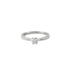 Ring 54 Shouldered Diamond Solitaire Ring 58 Facettes