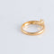 Bague 54 Bague Solitaire or jaune Diamant 0.40ct 58 Facettes FM84