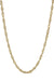 Twisted mesh chain necklace 58 Facettes 037991