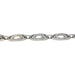 Bracelet Chopard "Ellipse" white gold and diamond bracelet. 58 Facettes 30469