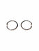 Earrings Creole earrings in white gold and diamonds 58 Facettes
