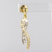 Boucles d'oreilles Boucles d'oreilles ruban d'ors et de diamants 58 Facettes 16-343