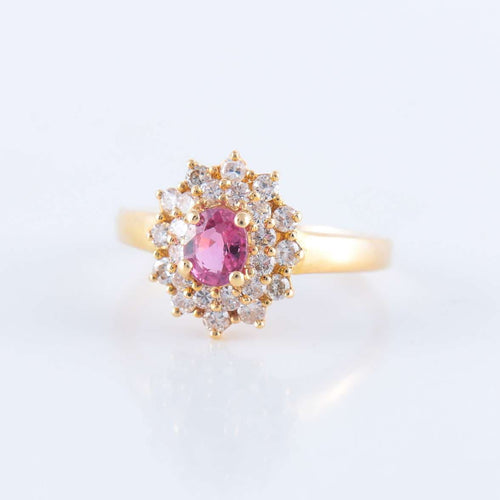 Bague 53 Bague Marguerite Rose 58 Facettes 153