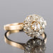 Ring 53 Old daisy ring with rose-cut diamonds 58 Facettes 20-138-58