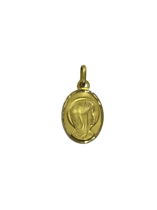 Pendentif Petite Médaille De La Vierge 58 Facettes