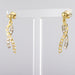 Boucles d'oreilles Boucles d'oreilles ruban d'ors et de diamants 58 Facettes 16-343