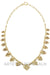 Antique filigree drapery necklace 58 Facettes 34981