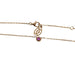 Necklace Cartier “Saphirs Légers” necklace in pink gold and pink sapphire. 58 Facettes 30442
