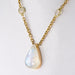 Collier Collier labradorite et or 58 Facettes 20-129