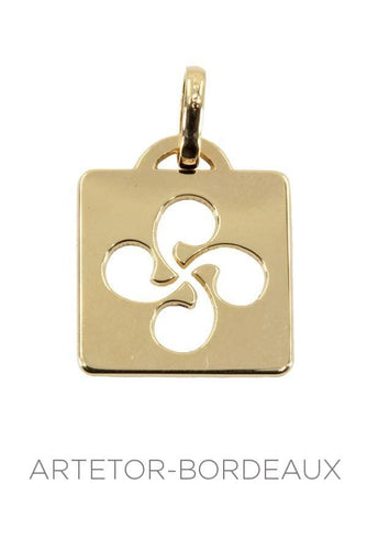 Pendentif Croix basque 58 Facettes 32701