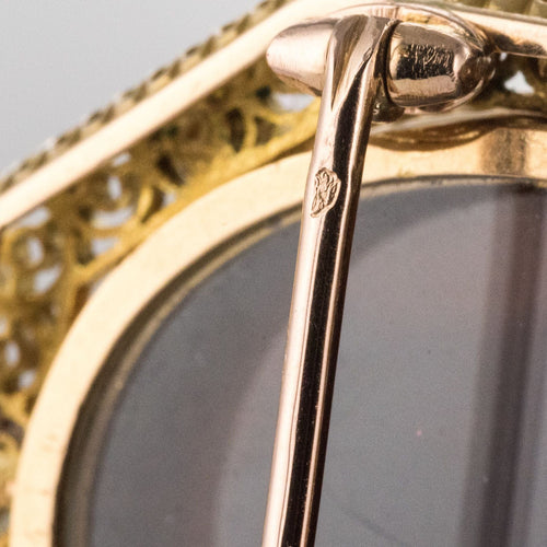 Pendentif Pendentif - Broche Aucoc Camée ancien et ses perles 58 Facettes 20-290