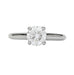 Bague 50 Bague Cartier "1895" solitaire diamant 0,81 carat, platine. 58 Facettes 30391
