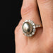 Bague 55 Bague perle grise et diamants 58 Facettes G24-7401734-55-1