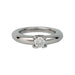 Cartier Solitaire 50 ring, “Louis Cartier”, white gold and diamonds. 58 Facettes 29878