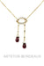 Bayadère ruby ​​diamond necklace 58 Facettes 3181