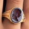 Bague 68 Bague ancienne homme intaille sur cornaline 58 Facettes 20-292-60