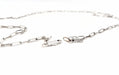Dinh Van Necklace Chain Necklace White Gold 58 Facettes 00027GD
