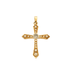 Pendant Cross Pendant Beads Diamond 58 Facettes EL2-152