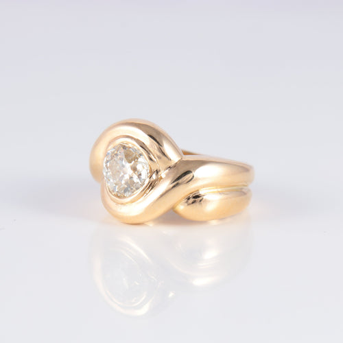 Bague 51 Bague Solitaire 1.87ct 58 Facettes 1