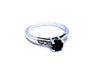 Bague 55 Mauboussin Bague Grand mot d'amour Or blanc Saphir 58 Facettes 876322CN