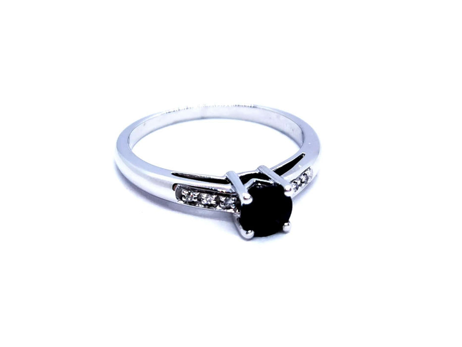 Bague 55 Mauboussin Bague Grand mot d'amour Or blanc Saphir 58 Facettes 876322CN