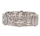 Bracelet Art Deco diamond bracelet in platinum 58 Facettes 25531