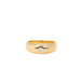 Ring English diamond bangle ring 0,10 ct 58 Facettes J24