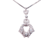 Necklace Art Deco Necklace Platinum White Gold Diamonds 58 Facettes 3918