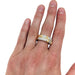 Ring 58 Fred “Isaure” ring, two tones of gold, diamonds. 58 Facettes 29242-1