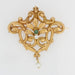 Pendentif Broche pendentif ancien perle émeraude diamant 58 Facettes 19-480A