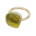 Ring 55 Pomellato ring, “Nudo Assoluto”, two golds and lemon quartz. 58 Facettes 30171