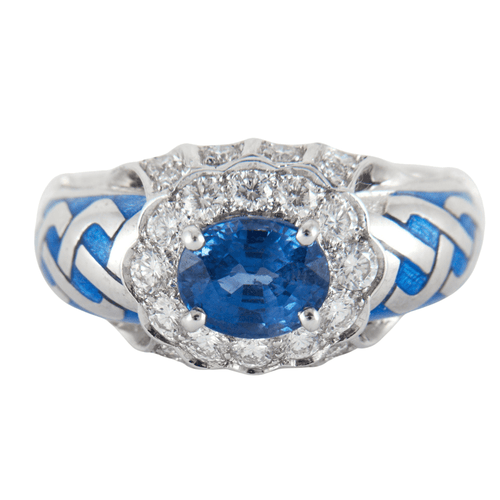 Bague 52 Bague Saphir Laquée 58 Facettes 2.209