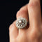 Bague 59 Bague ronde diamants 58 Facettes 19-481-48