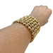 Hermès Cuff Bracelet in yellow gold. 58 Facettes 30059