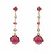 Boucles d'oreilles Pendants d'oreilles tourmalines spinelles et diamants 58 Facettes 21-306