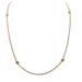 Necklace Necklace in Yellow Gold, diamonds 58 Facettes