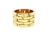 Ring 59 Grain of rice ring Yellow gold 58 Facettes 698552CN