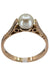 Ring 53 Modern pearl ring 58 Facettes 35921