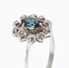 Ring 50 Retro sapphire diamond ring 58 Facettes 21-346-50