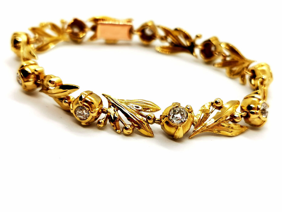 Bracelet Bracelet Or jaune Diamant 58 Facettes 1119850CN