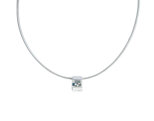 CHOPARD necklace - Happy Diamonds necklace White gold 58 Facettes to Latvia