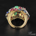 Ring 53 Tutti Frutti Diamond Emerald Ruby Sapphire Ring 58 Facettes AP22-7334774-53